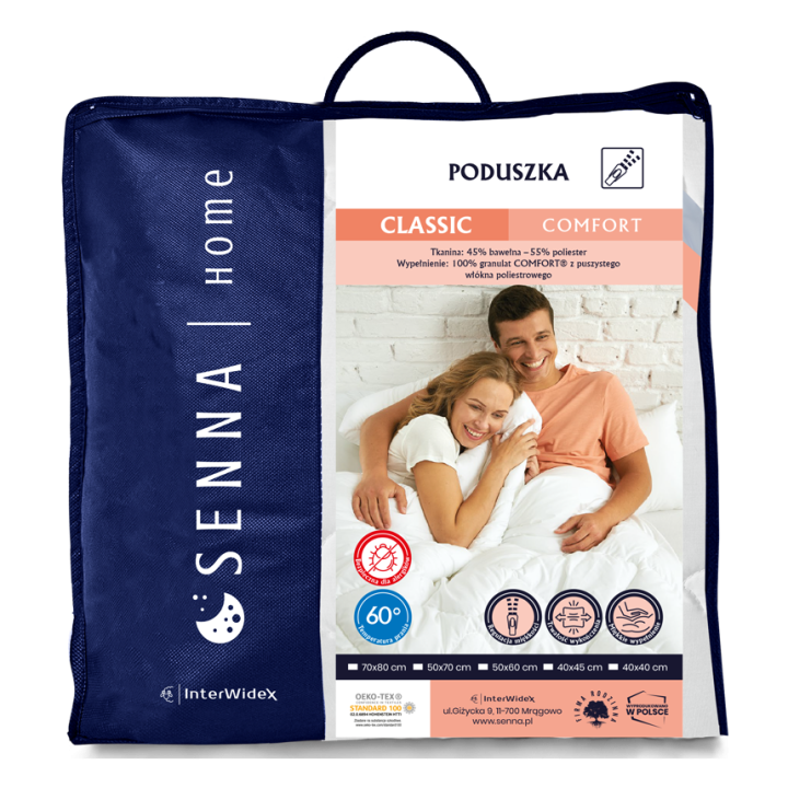 Poduszka Classic Comfort 40x40