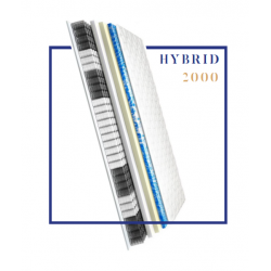 Materac hybrydowy HYBRID 2000