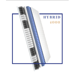 Materac hybrydowy HYBRID 4000 80x200