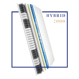 Materac hybrydowy HYBRID 2000 90x200