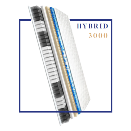 Materac hybrydowy HYBRID 3000 120x200