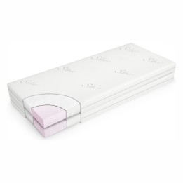 Materac rozkładany wysokoelastyczny 80X200X10 (2sztuki) do łóżka HERMES lub HEMNES
