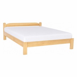 Łóżko sosnowe AMETYST 1/1 wymiar 80x200