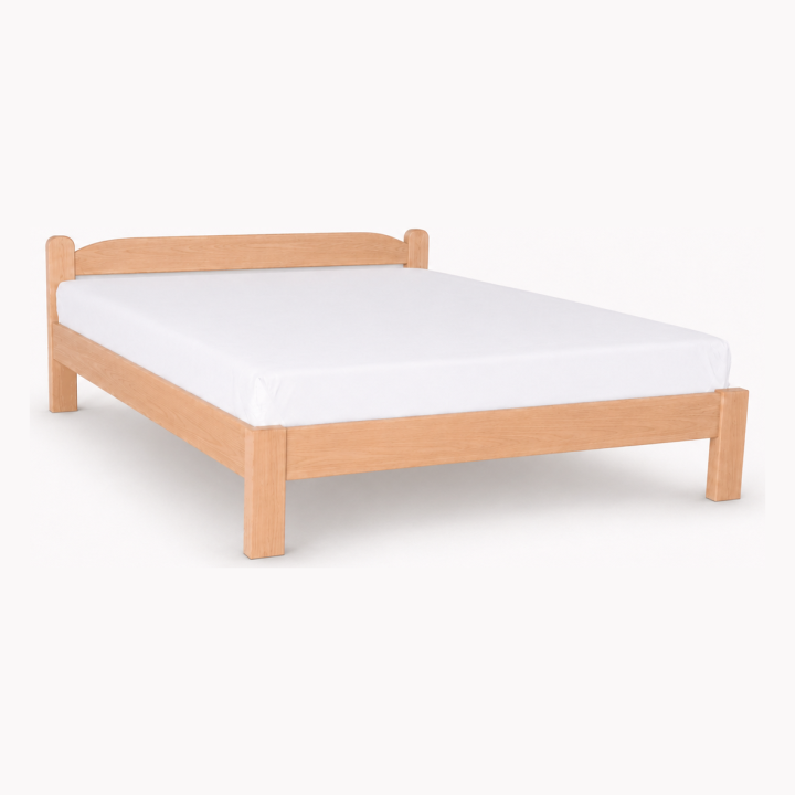 Łóżko bukowe AMETYST 1/1 wymiar 100x190