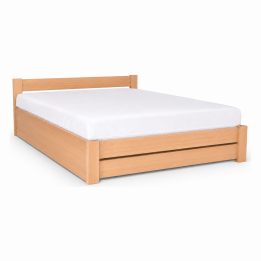 Łóżko bukowe AMETYST 4/3 (rama drewniana) wymiar 90x200