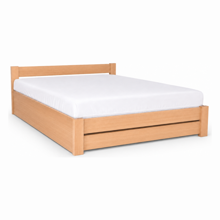 Łóżko bukowe AMETYST 4/3 (rama drewniana) wymiar 90x200